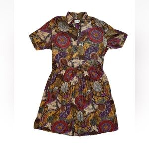 RARE RAFAELLA Sample two-piece set (skirt and Blouse) BEAUTIFUL FABRIC; XXL